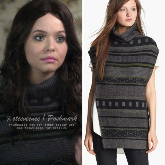 3.1 Phillip Lim Knitted Asymmetric Tunic ASO Alison DiLaurentis - Picture 2 of 10